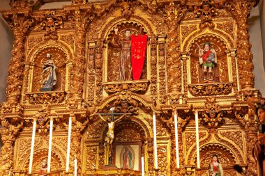 Altın sunağı serra chapel mission san juan capistrano kilise ca