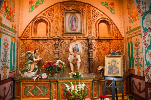 Guadalupe-schrein mission basilika san juan capistrano kirche cal — Stockfoto
