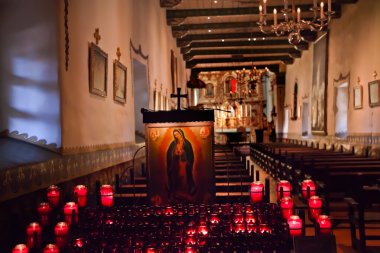 Guadalupe Shrine Serra Chapel Mission San Juan Capistrano Califo clipart