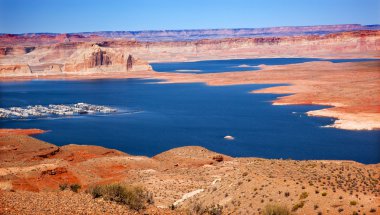 wahweap marina wahweap bay lake powell glen Kanyonu rekreasyon ar