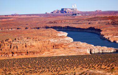 lake powell glen Kanyonu rekreasyon vardır navajo üretme istasyonu