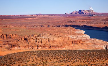 lake powell glen Kanyonu rekreasyon vardır navajo üretme istasyonu