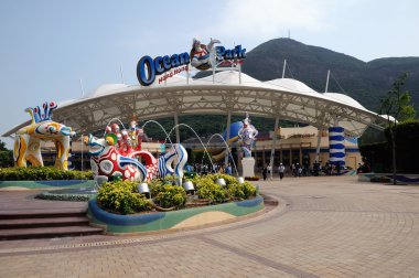 Ocean Park Hong Kong clipart