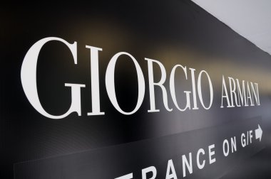 Giorgio Armani sign clipart