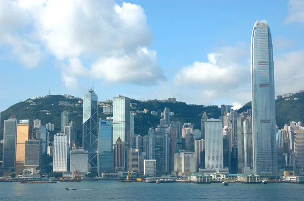 香港的天际线 — 图库照片
