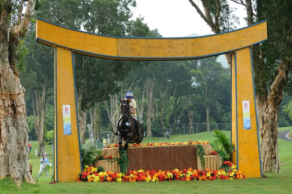 Олимпийские конные соревнования 2008 — стоковое фото