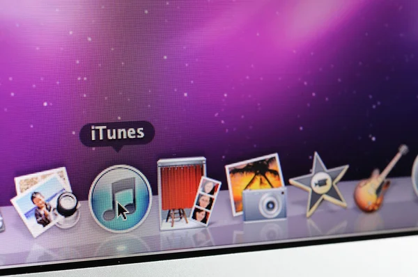 Icono de iTunes para Mac OS —  Fotos de Stock