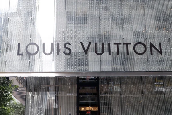 Louis-Vuitton-Zeichen — Stockfoto