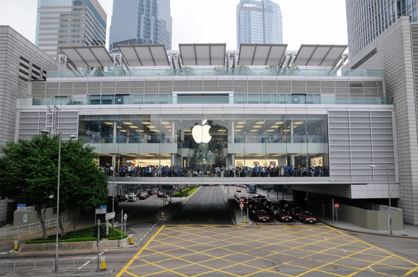 香港の apple ストア — ストック写真