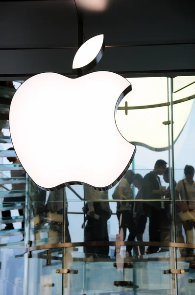 Apple inc-logotypen — Stockfoto