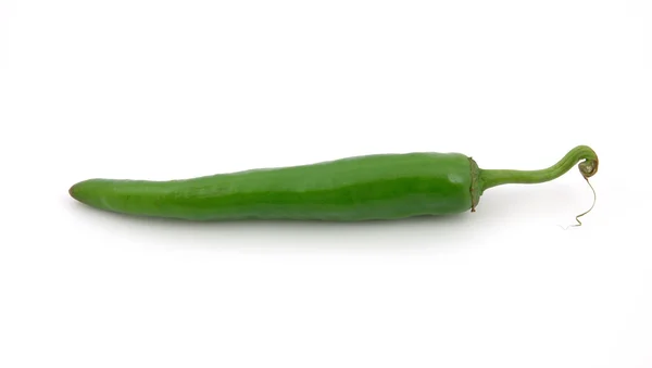 Zelená hot chili pepper — Stock fotografie