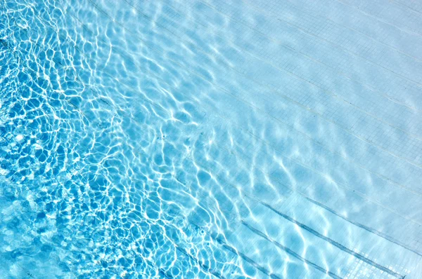 蓝色的水浪 — 图库照片