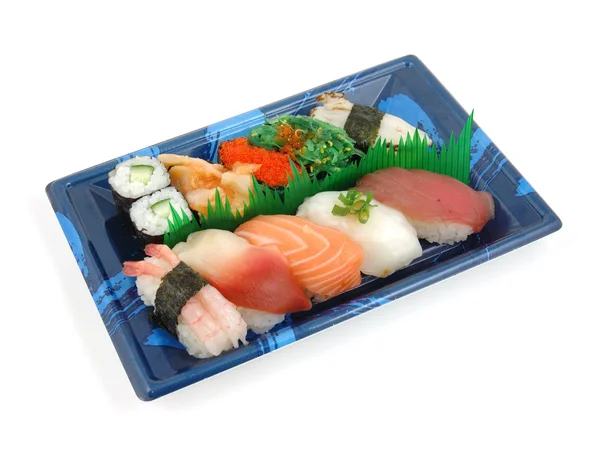 Sushi Teller — Stockfoto