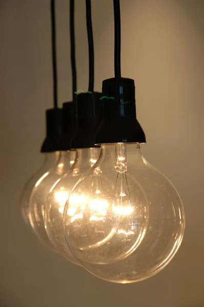 Linha de lâmpada — Fotografia de Stock