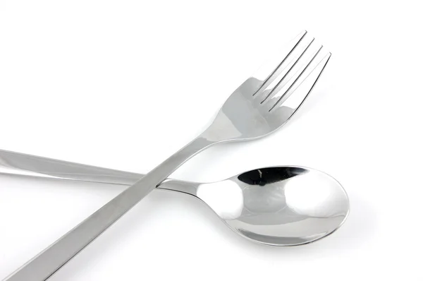 stock image Fork and spoon