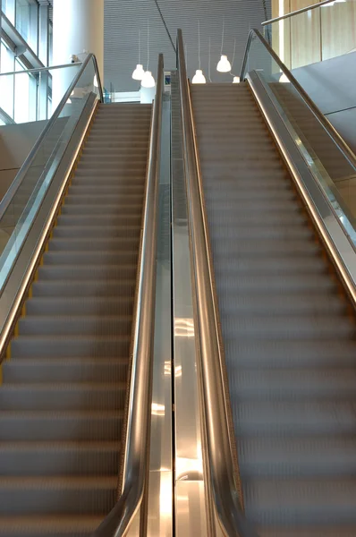 Escalator up and down — Stock Photo, Image