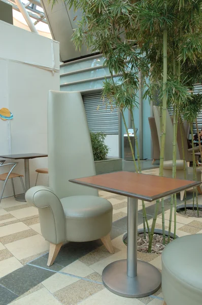 Interior design della zona food court — Foto Stock