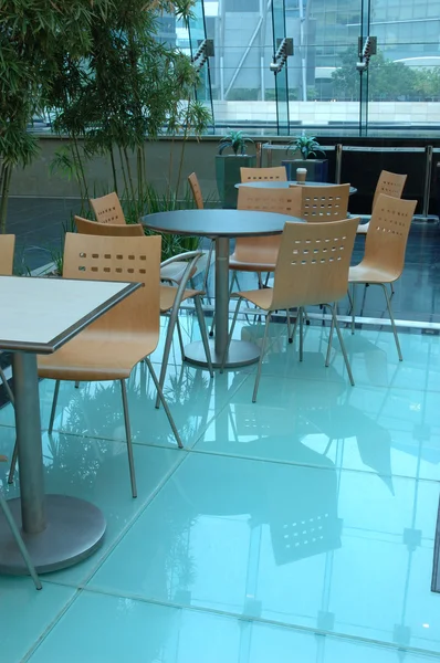 Interior design della zona food court — Foto Stock
