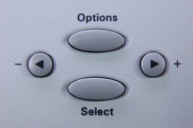 seçenekleri ve düğmeleri seçme