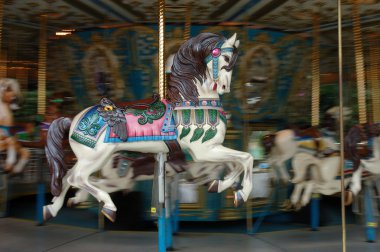 Carousel horse clipart
