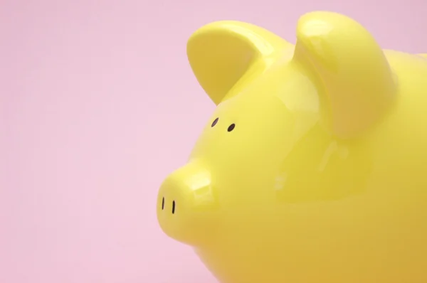Close-up van Piggy bank — Stockfoto