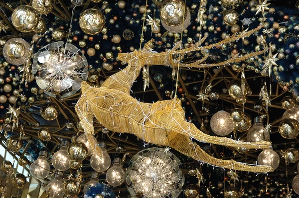 鹿のクリスマスの装飾 — ストック写真
