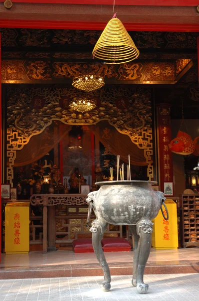 Ołtarz w świątyni chiński — Zdjęcie stockowe