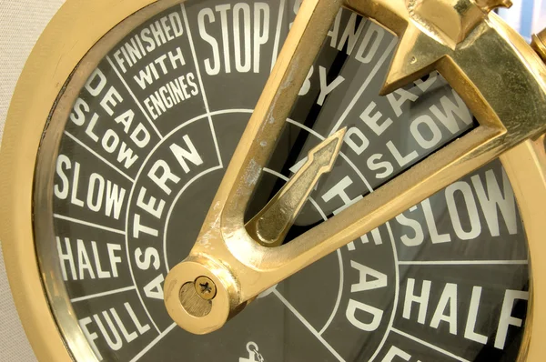 stock image Ship engine telegraph