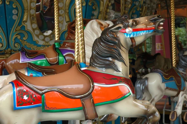 Karusell häst — Stockfoto