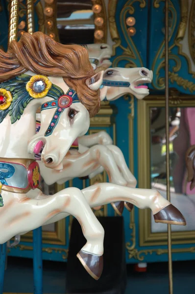 Close up of carousel horse — Stock Photo, Image