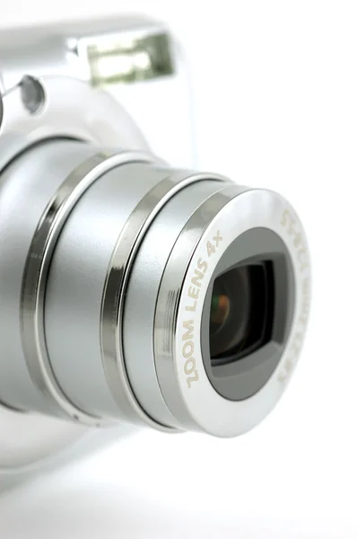 Compact digital camera lens — Stock Photo, Image
