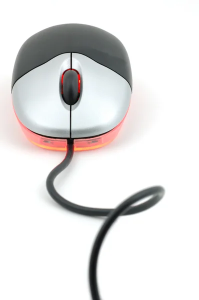 Glowing optical mouse — Stock Photo, Image