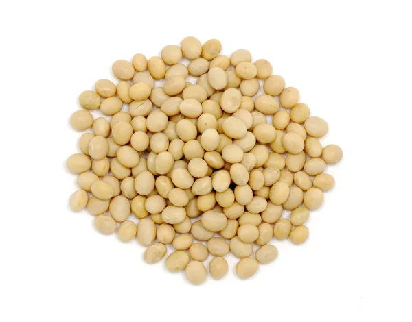 Close up of soy beans — Stock Photo, Image