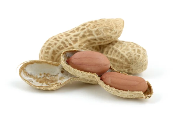 Detailní záběr snack arašídy — Stock fotografie