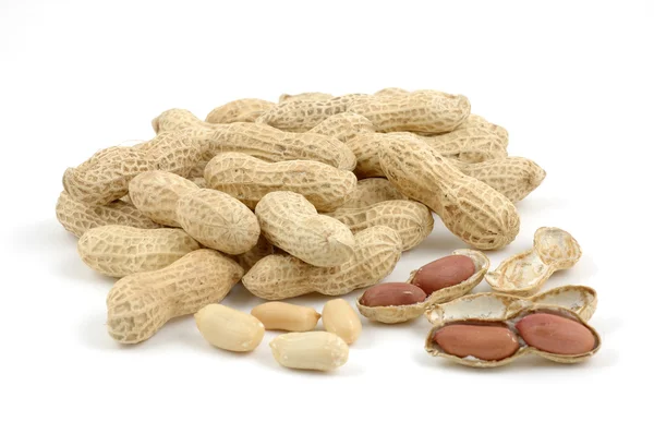 Pilha de petisco de amendoim — Fotografia de Stock