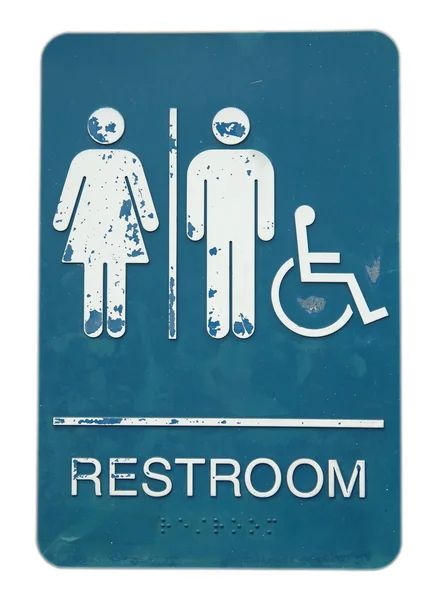 トイレのサイン — ストック写真