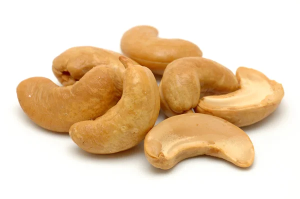 Högen med cashewnötter — Stockfoto