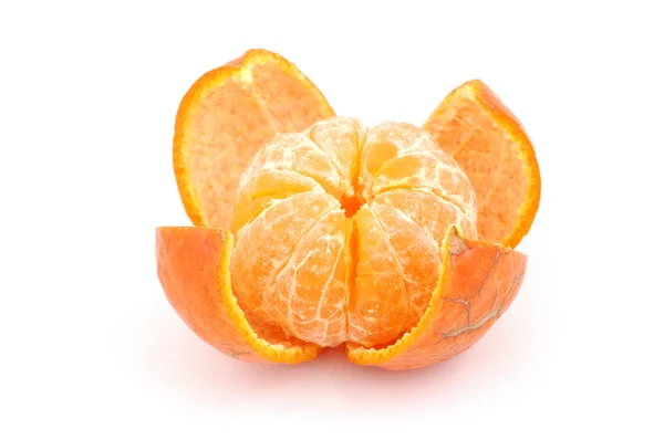 stock image Peeled tangerine