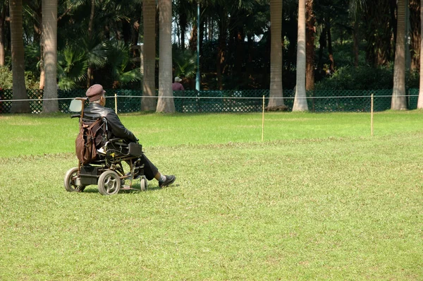 stock image Senior in wheelchair