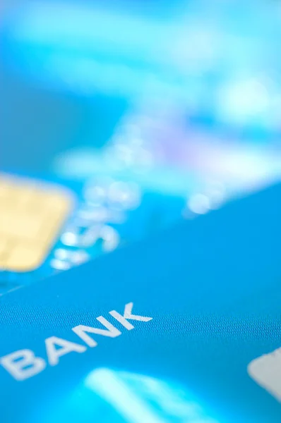 Zbliżenie karty kredytowej — Zdjęcie stockowe