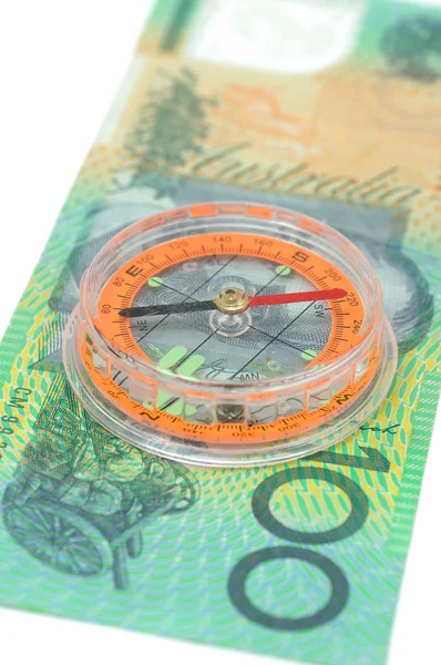 Bússola na Austrália Bill — Fotografia de Stock