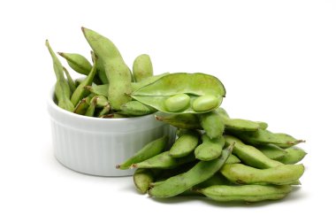 Stack of edamame clipart