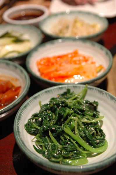 Kore yan yemekler — Stok fotoğraf