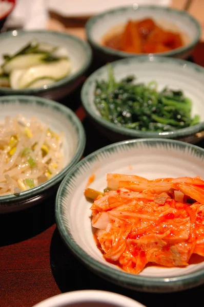 Korean side dishes — Stock Photo, Image
