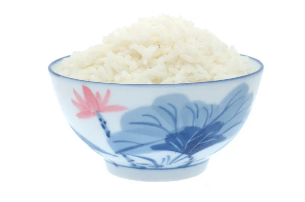 Bowl of cooked rice — Stock Photo, Image