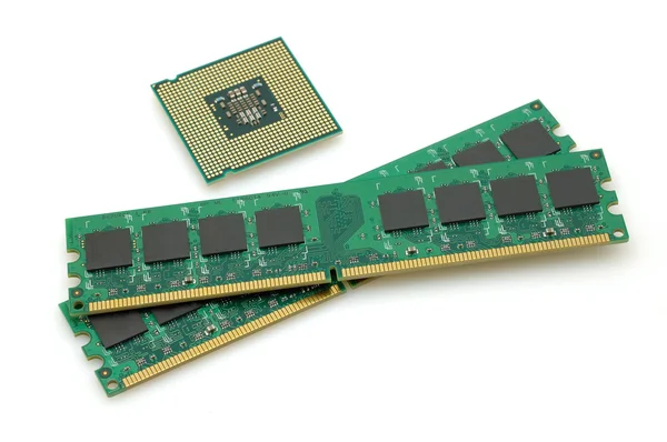 CPU e carneiros — Fotografia de Stock
