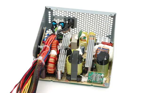 Power supply inside — Stock Photo, Image