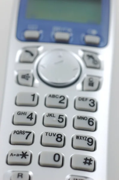 Bezdrátová telefonní klávesnice — Stock fotografie