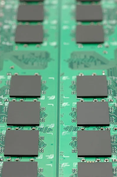 Chips de memória RAM — Fotografia de Stock