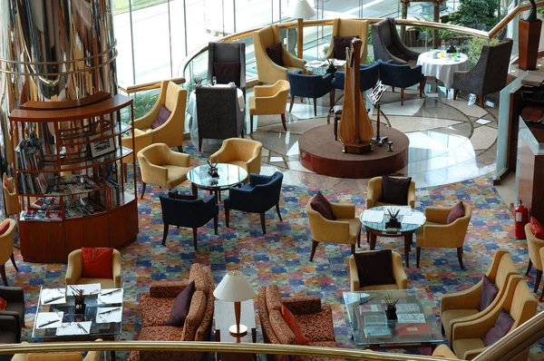 Interiér hotelové restaurace — Stock fotografie